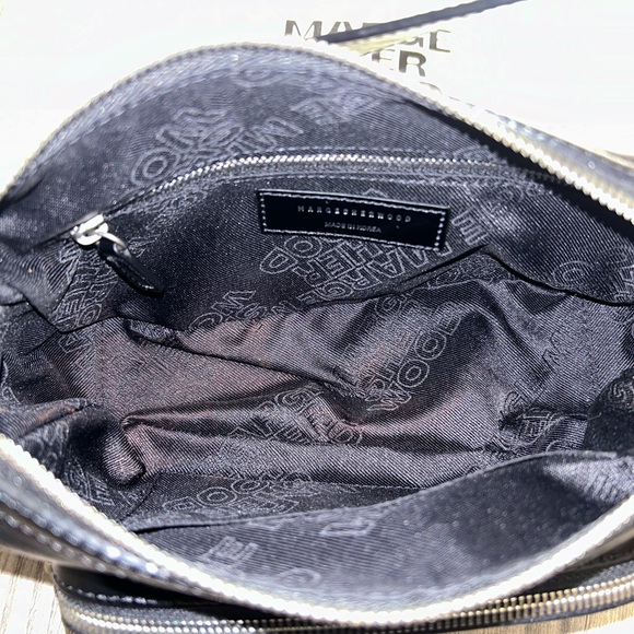 Marge Sherwood Outpocket Hobo Mini (black glossy plain) - Picture 15 of 16